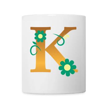 K - Tasse - Weiß - Vorne