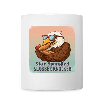 Star Spangled Slobber Knocker - Tasse - Weiß - Vorne