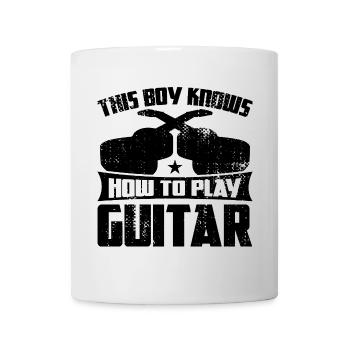 Guitar boy - Mug - white - Front