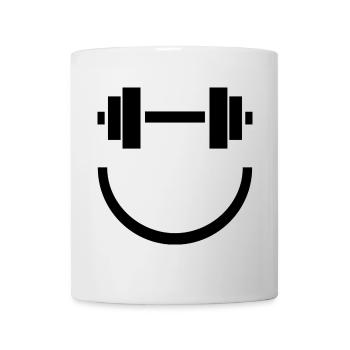 Gains de sourire - Mug blanc - blanc - Devant