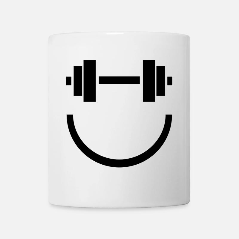 Smile Gains - Tasse - Weiß
