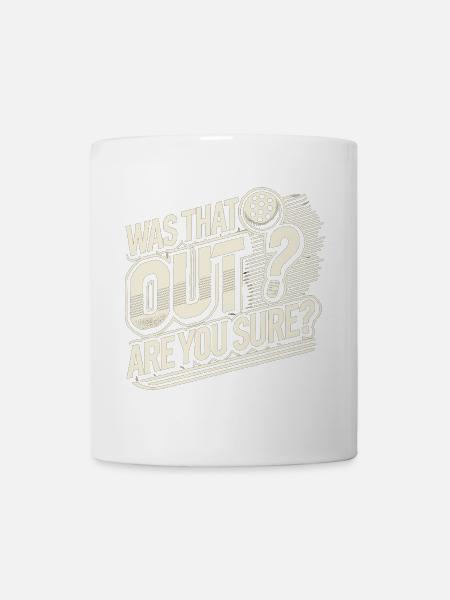 War das aus? Sind Sie sicher? - Tasse - Weiß