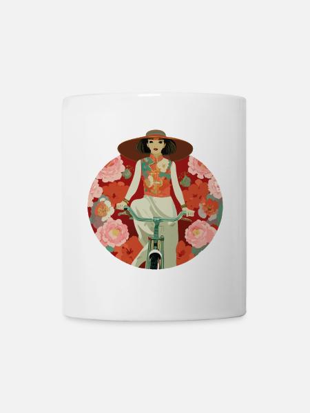 Cycliste - Mug blanc - blanc