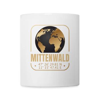 Mittenwald - Tasse - Weiß - Vorne