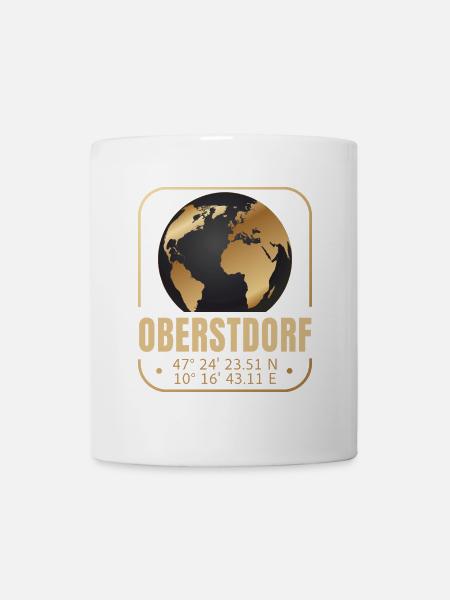 Oberstdorf - Tasse - Weiß