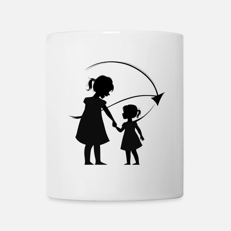 Meine Schwester Photoroom - Tasse - Weiß