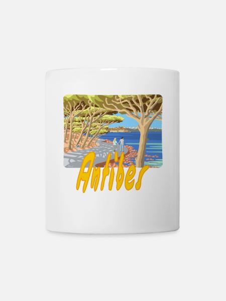 Antibes - Tasse - Weiß