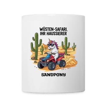 Desert Unicorn - Mug - white - Front