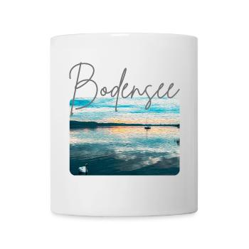 Sonnenaufgang am Bodensee – Morgenstunde - Tasse - Weiß - Vorne