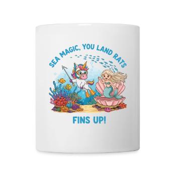 Sea Magic with Unicorn - Mug - white - Front