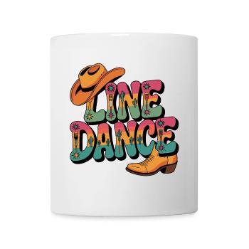 La danse en ligne : mon hobby - ma passion - mon truc - Mug blanc - blanc - Devant