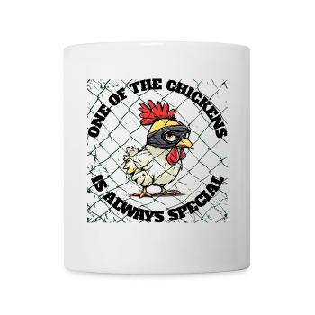 chicken shirt there's always a special chicken - Mug - white - Front