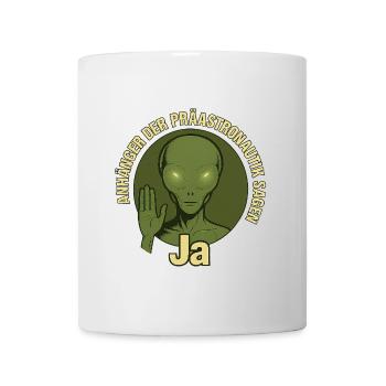 Adeptes de la pré-astronautique - Mug blanc - blanc - Devant