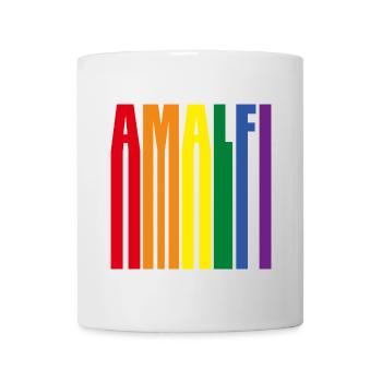 Amalfi Rainbow Pride Gift - Mug - white - Front
