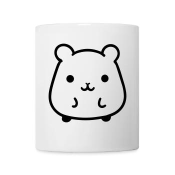 hamster - Mug blanc - blanc - Devant