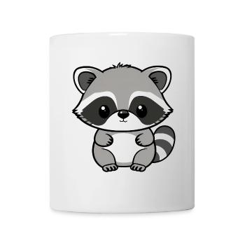 Raccoon - Mug - white - Front