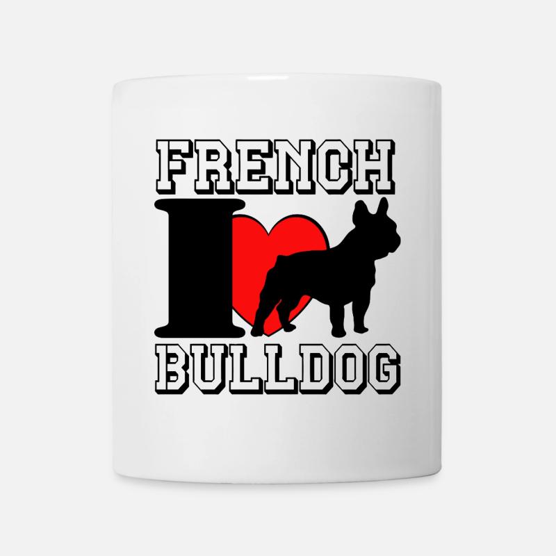 French Bulldog .............................. - Tasse - Weiß