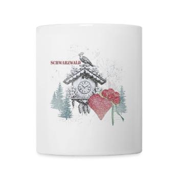 Aus dem Schwarzwald - Tasse - Weiß - Vorne