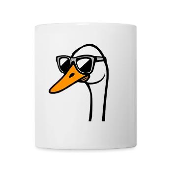 Gans - Tasse - Weiß - Vorne