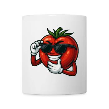 Cool penguin with sunglasses cartoon arctic - Mug - white - Front