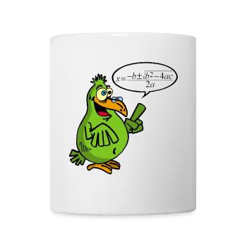 Smart bird - Mug - white - Front