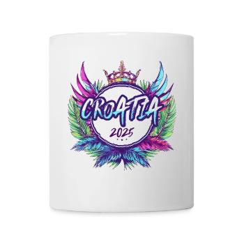 Croatia 2025 Colorful - Mug - white - Front