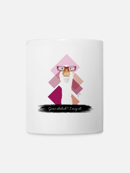 JvG Gans "Gons ehrlich? I like you." - Mug - white