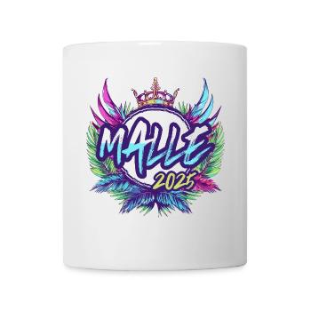 Malle 2025 Coloré - Mug blanc - blanc - Devant