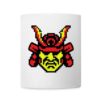 Pixel Samurai 8bit - Tasse - Weiß - Vorne