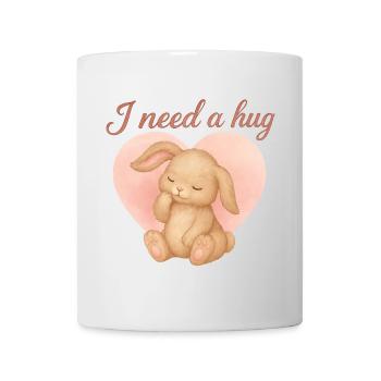 I Need a Hug / Y2K Design / Retro - Mug - white - Front