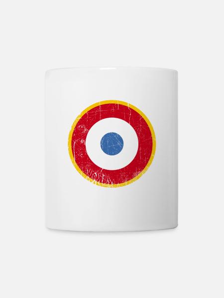 cocarde France the who - les qui - Mug blanc - blanc