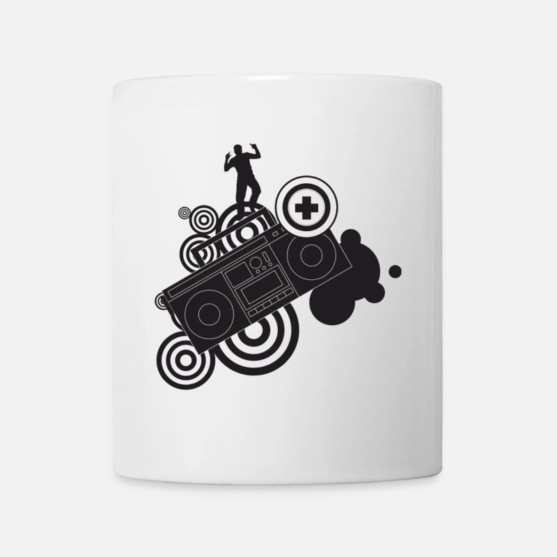 Hip Hop and Funky - Tasse - Weiß