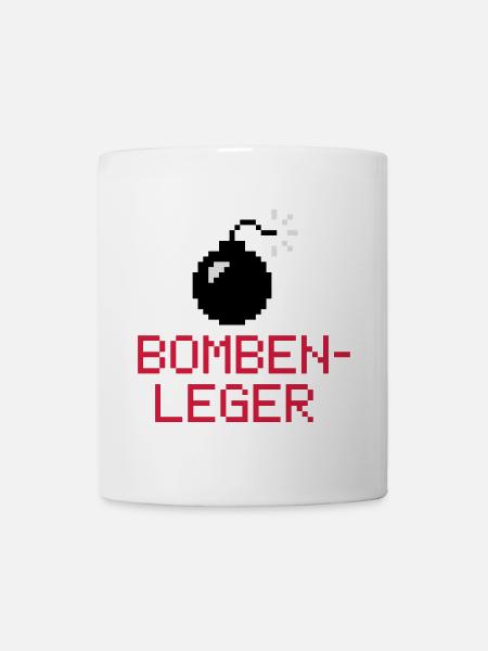 Bomben Leger - Tasse - Weiß
