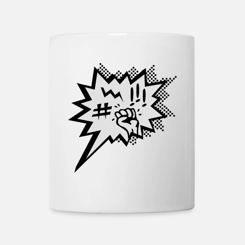 Ärger und Wut - Tasse - Weiß