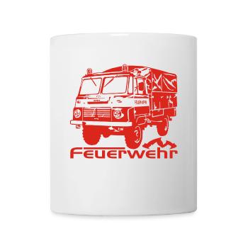 Robur Feuerwehr LO LD - Tasse - Weiß - Vorne