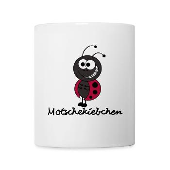 Motschekiebchen/Marienkäfer - Tasse - Weiß - Vorne