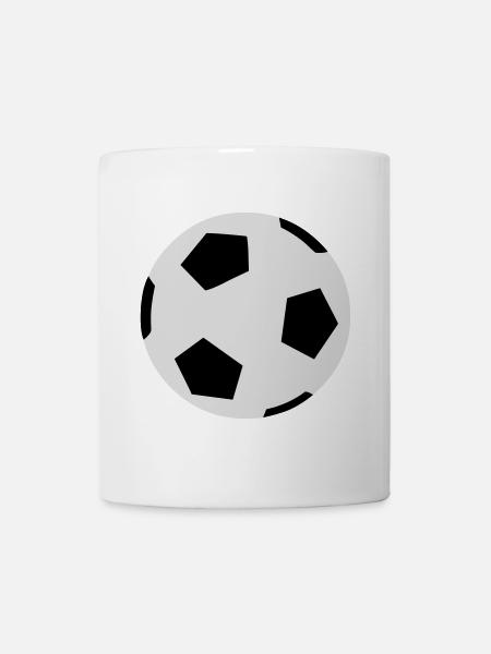 Fussballspiel - Tasse - Weiß