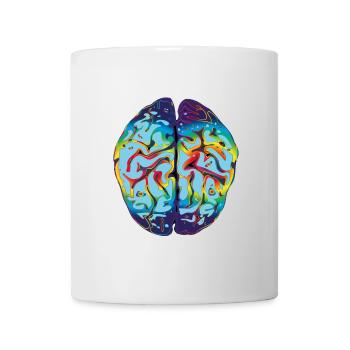 LSD Gehirn - Tasse - Weiß - Vorne