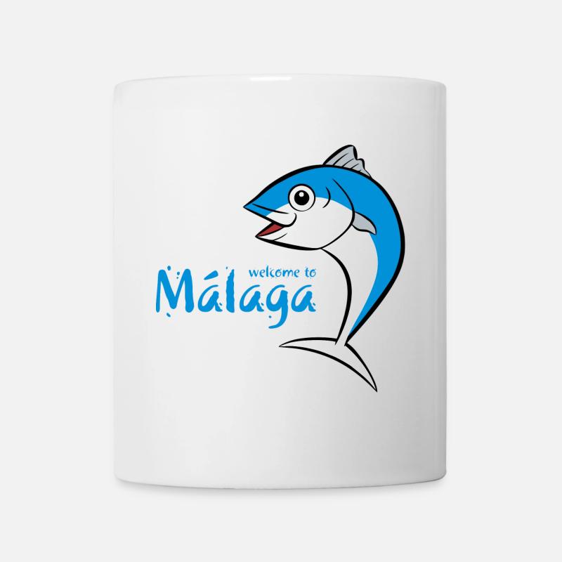 Welcome to Malaga 3 - Tasse - Weiß