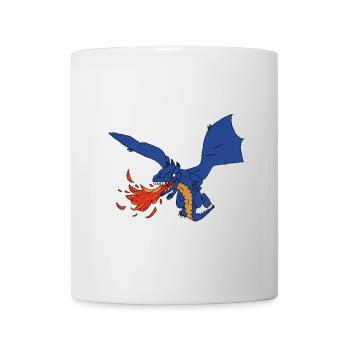 Drache - Tasse - Weiß - Vorne
