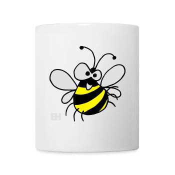 Abeille - Mug blanc - blanc - Devant