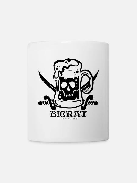 Bierat - black - Tasse - Weiß