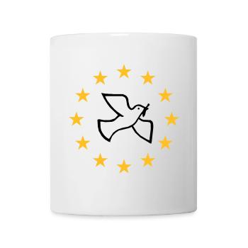 Paix a plongé dans les étoiles - Mug blanc - blanc - Devant