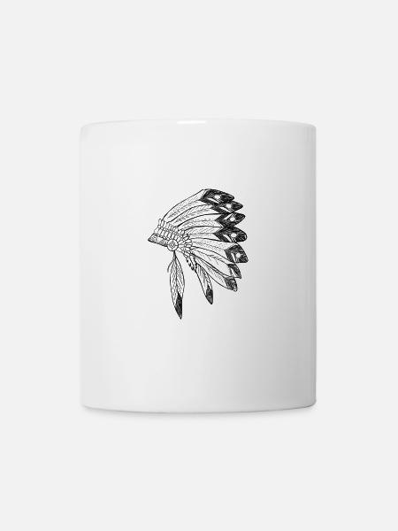 Apache - Tasse - Weiß
