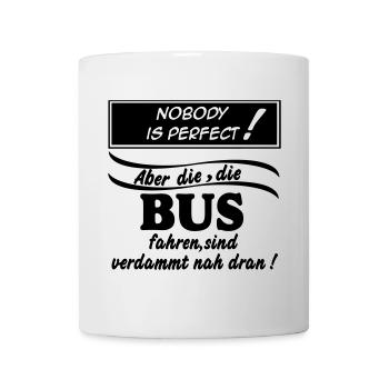Busfahrer Bus Omnibus Kraftfahrer Schulbus (25) - Tasse - Weiß - Vorne