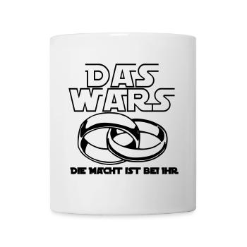 Junggesellenabschied ,JGA - das wars .(25) - Tasse - Weiß - Vorne