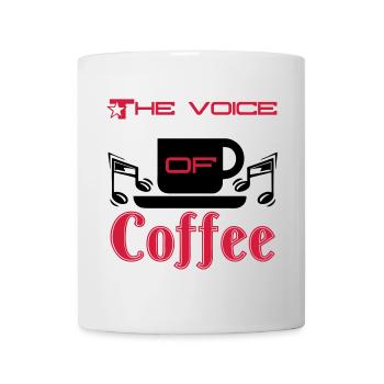 The Voice of Coffee - Mug - white - Front