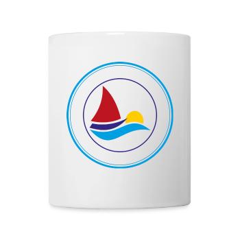 sailboat - Mug - white - Front