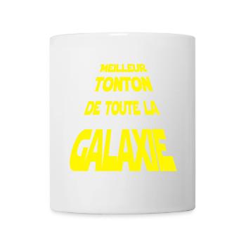 Meilleur Tonton de la galaxie - Mug blanc - blanc - Devant