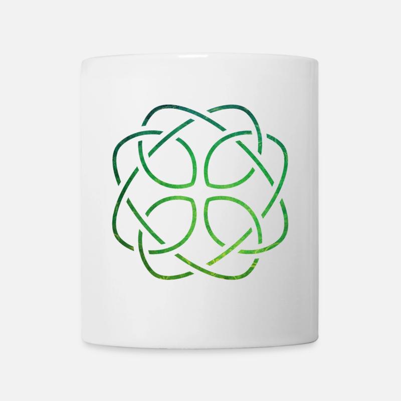 Celtic Knot - Tasse - Weiß